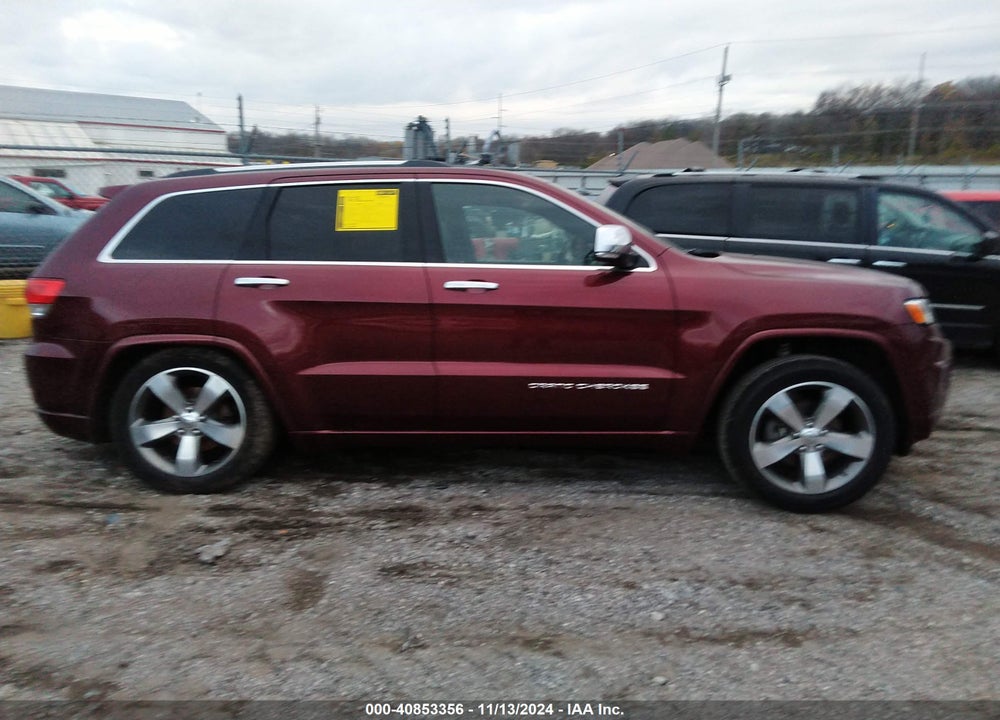 2016 JEEP GRAND CHEROKEE OVERLAND VIN: 1C4RJFCG0GC498175