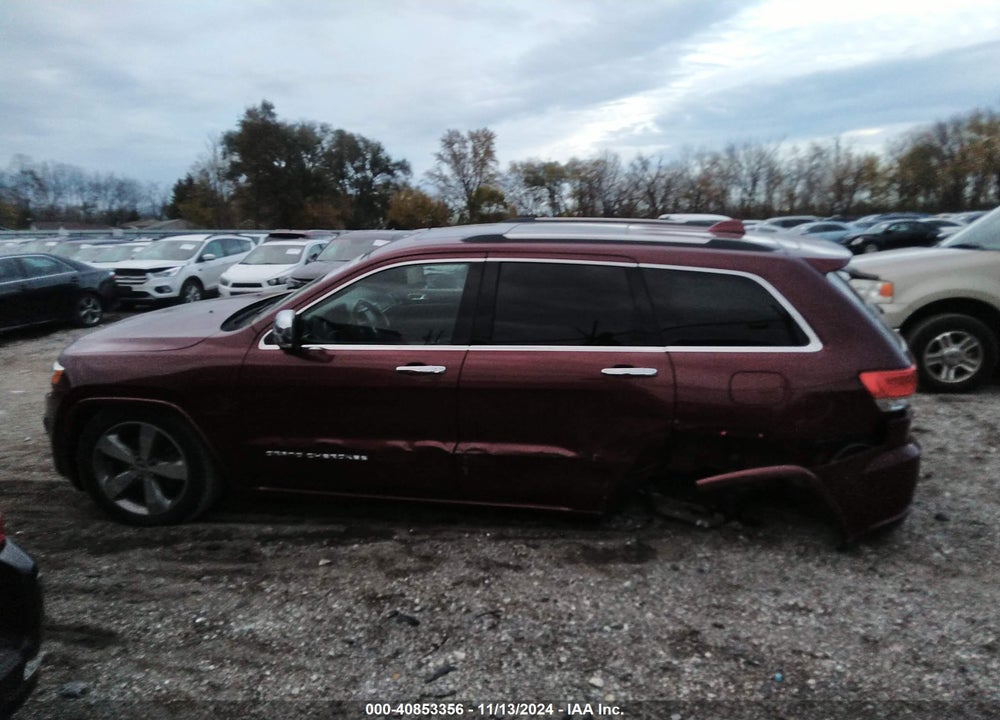 2016 JEEP GRAND CHEROKEE OVERLAND VIN: 1C4RJFCG0GC498175