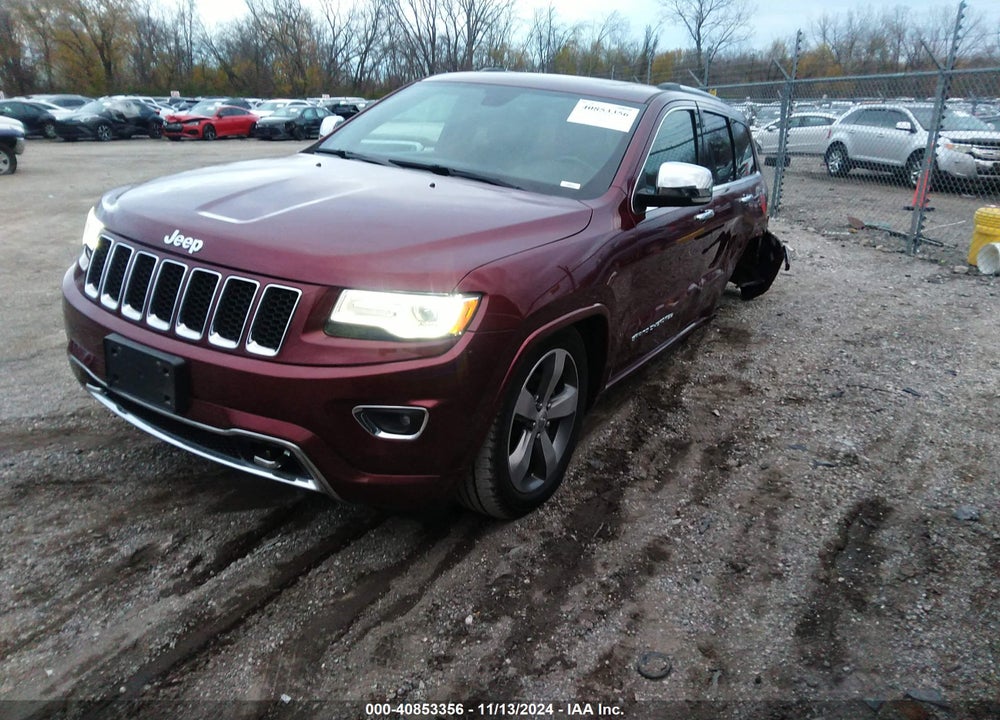 2016 JEEP GRAND CHEROKEE OVERLAND VIN: 1C4RJFCG0GC498175