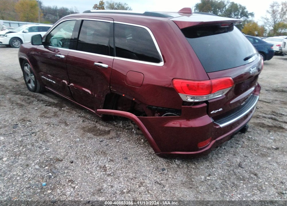 2016 JEEP GRAND CHEROKEE OVERLAND VIN: 1C4RJFCG0GC498175
