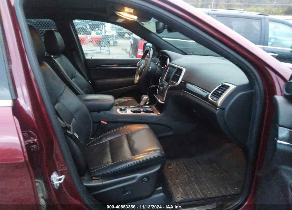 2016 JEEP GRAND CHEROKEE OVERLAND VIN: 1C4RJFCG0GC498175