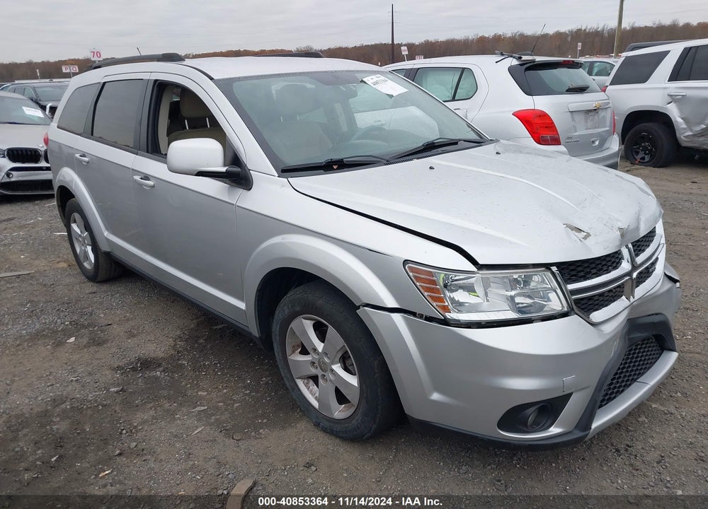 2012 DODGE JOURNEY SXT VIN: 3C4PDDBG6CT224367