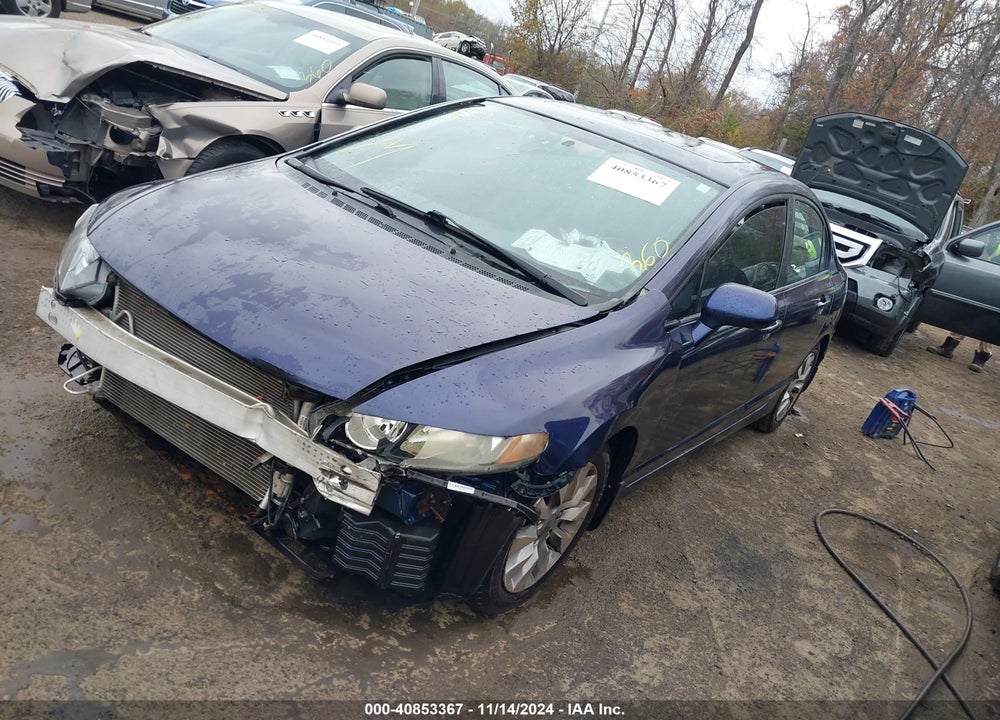 2010 HONDA CIVIC EX VIN: 2HGFA1F85AH506898