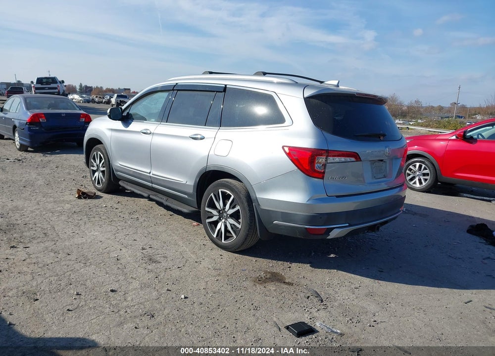 2019 HONDA PILOT TOURING VIN: 5FNYF6H9XKB008733