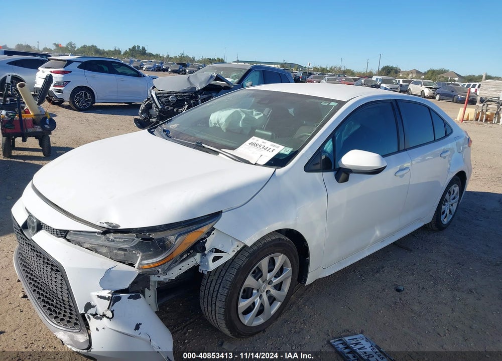 2020 TOYOTA COROLLA VIN: 5YFEPRAE3LP047405