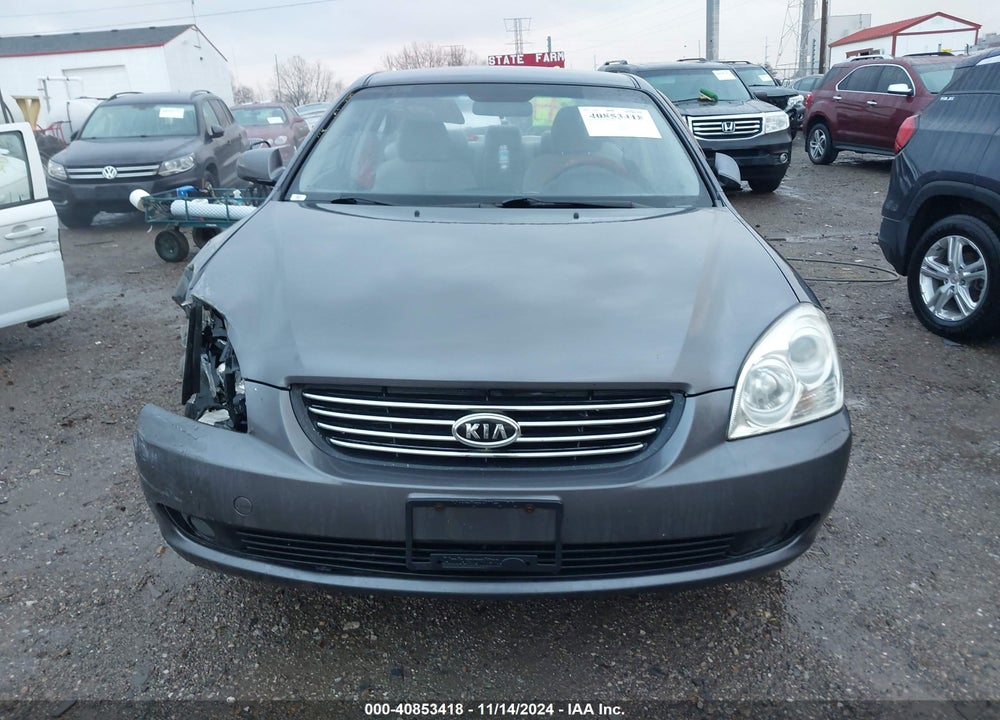 2008 KIA OPTIMA LX VIN: KNAGE123685209039