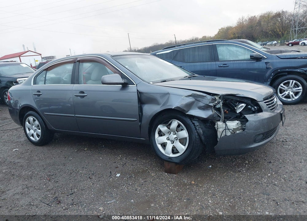 2008 KIA OPTIMA LX VIN: KNAGE123685209039
