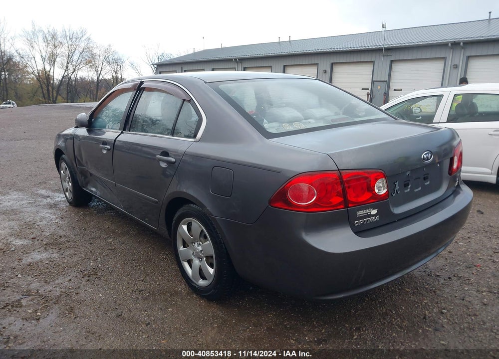 2008 KIA OPTIMA LX VIN: KNAGE123685209039