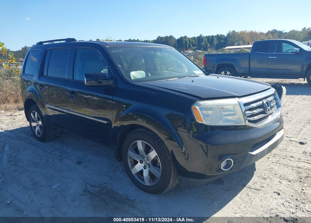 2014 HONDA PILOT TOURING VIN: 5FNYF4H95EB041938