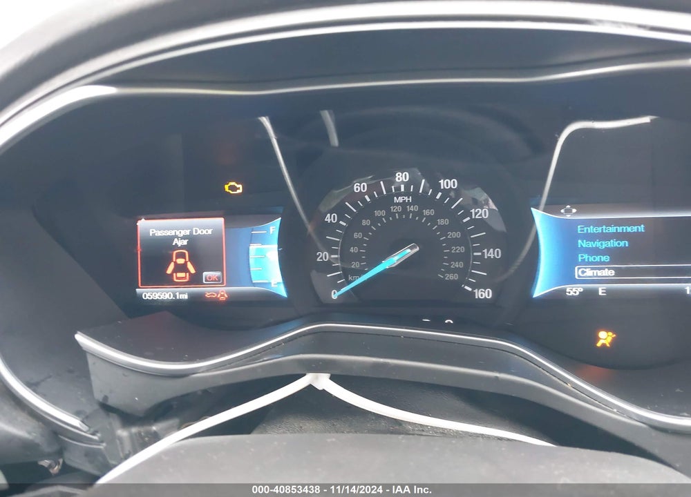 2016 FORD FUSION TITANIUM VIN: 3FA6P0K97GR257125