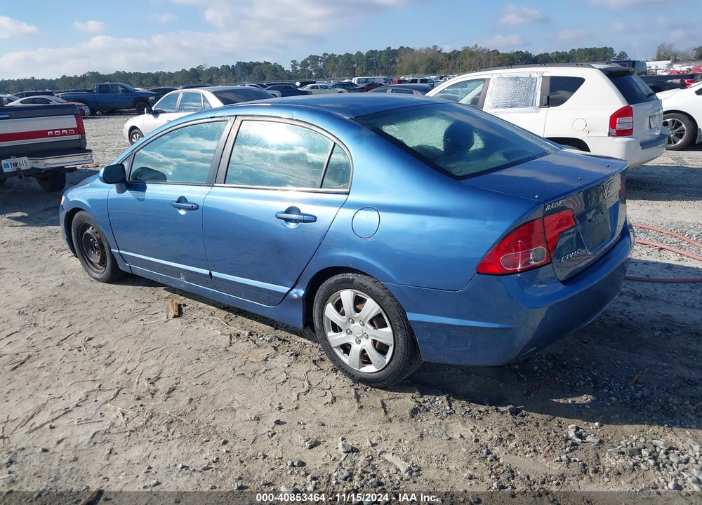 2007 HONDA CIVIC LX VIN: 1HGFA165X7L005331