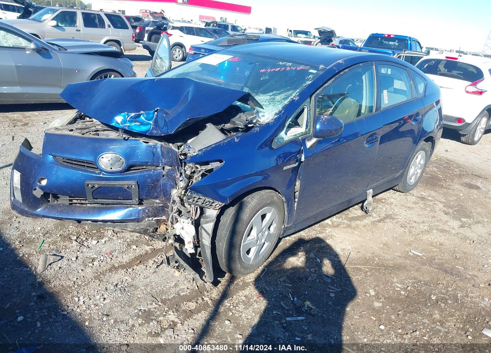 2010 TOYOTA PRIUS III VIN: JTDKN3DU9A0218044