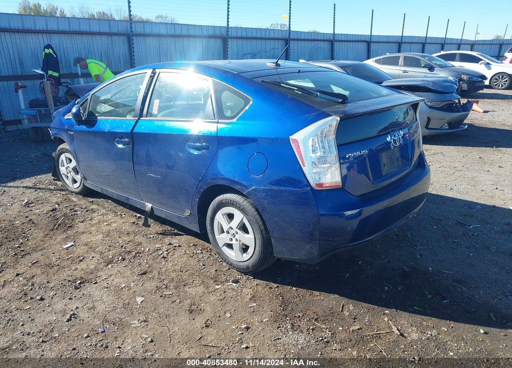 2010 TOYOTA PRIUS III VIN: JTDKN3DU9A0218044
