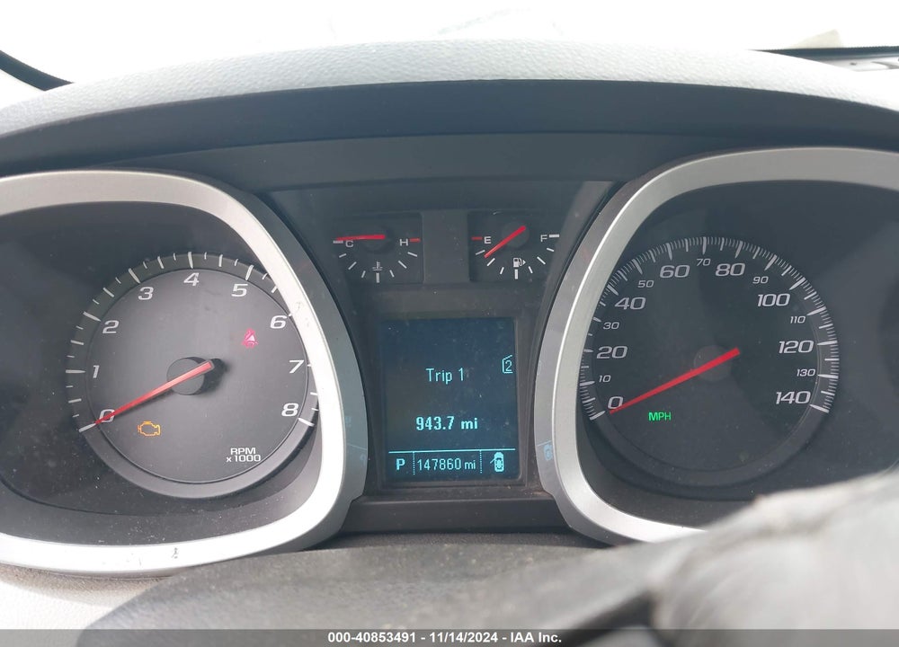 2012 CHEVROLET EQUINOX VIN: 2GNALPEK6C6106485