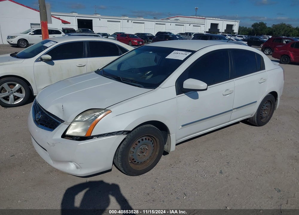 2012 NISSAN SENTRA 2.0 S VIN: 3N1AB6AP9CL674350