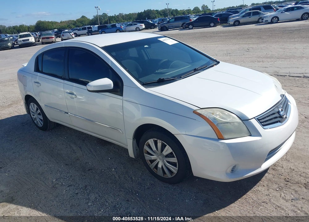 2012 NISSAN SENTRA 2.0 S VIN: 3N1AB6AP9CL674350