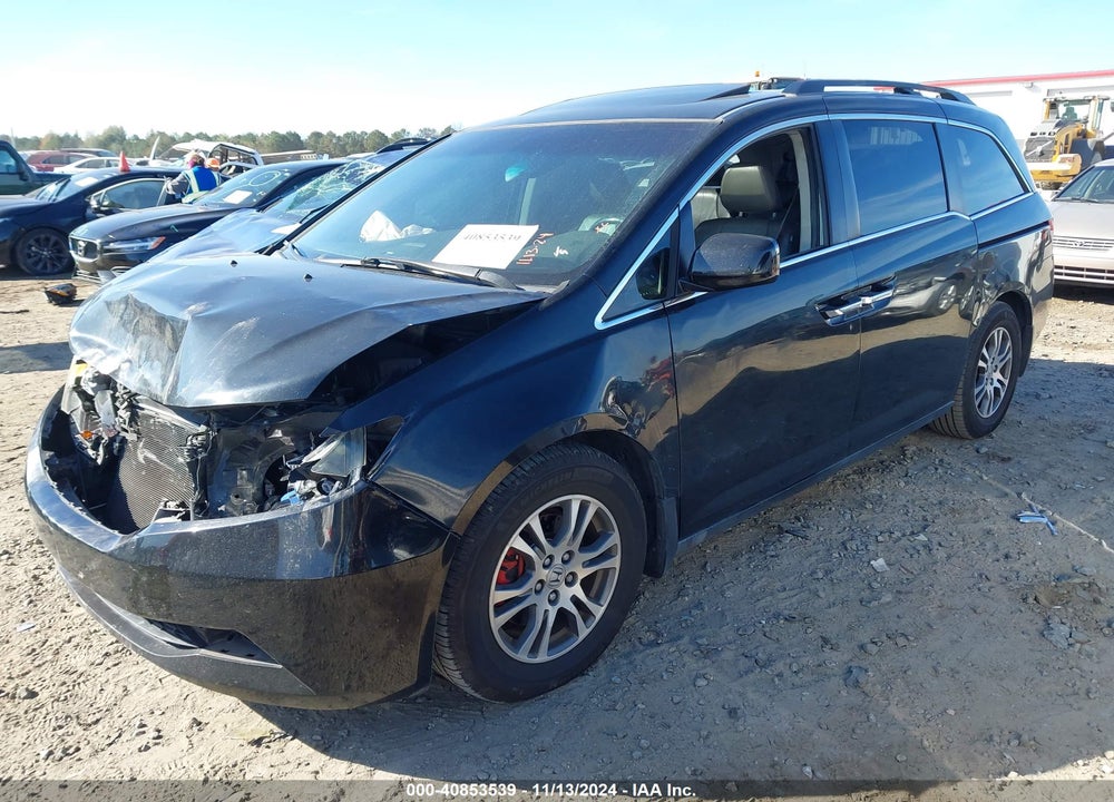 2011 HONDA ODYSSEY EX-L VIN: 5FNRL5H69BB038237