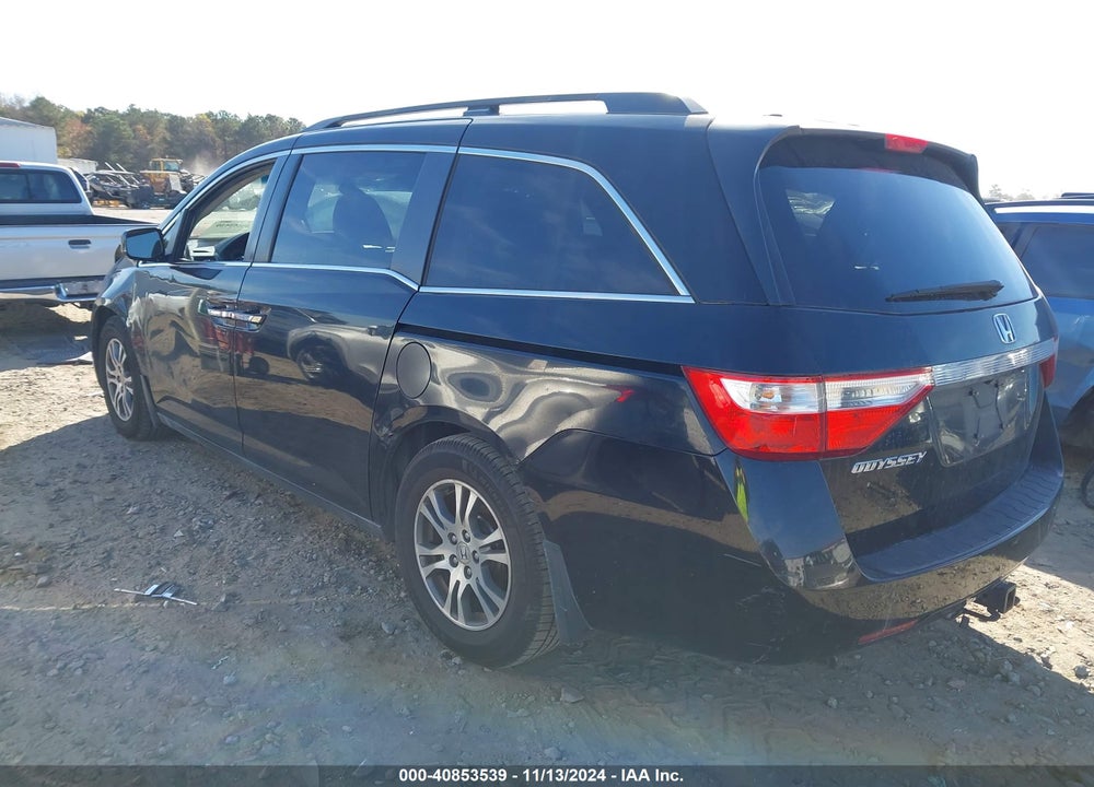 2011 HONDA ODYSSEY EX-L VIN: 5FNRL5H69BB038237