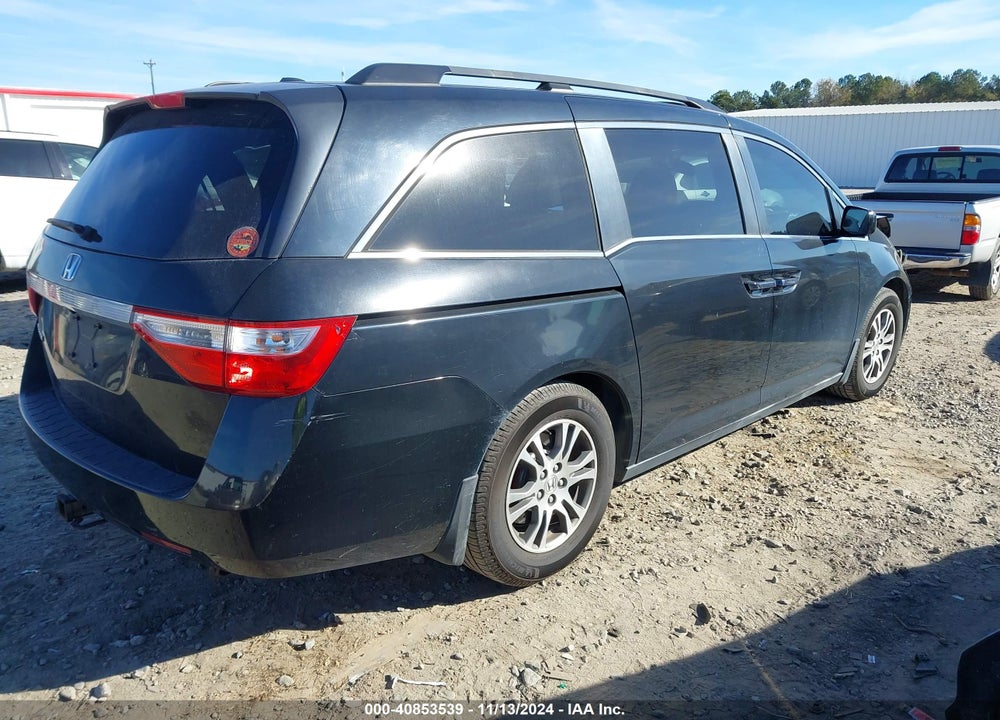 2011 HONDA ODYSSEY EX-L VIN: 5FNRL5H69BB038237