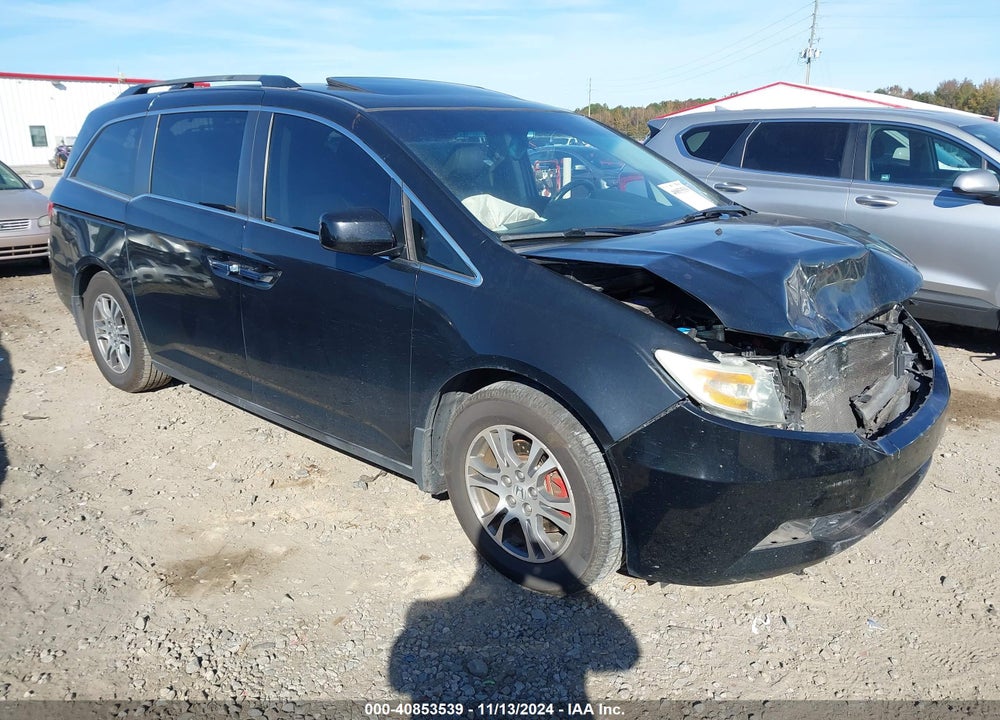 2011 HONDA ODYSSEY EX-L VIN: 5FNRL5H69BB038237