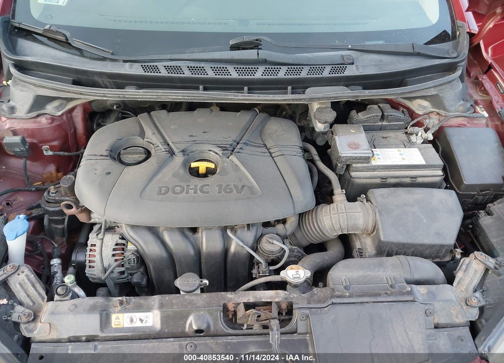2013 HYUNDAI ELANTRA GLS VIN: 5NPDH4AE1DH286669