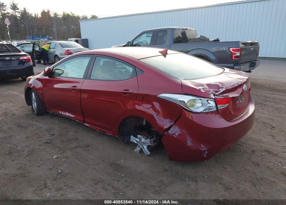 2013 HYUNDAI ELANTRA GLS VIN: 5NPDH4AE1DH286669