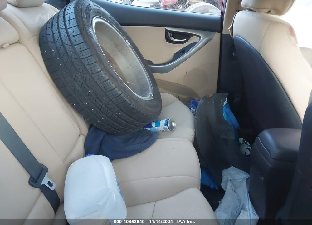 2013 HYUNDAI ELANTRA GLS VIN: 5NPDH4AE1DH286669