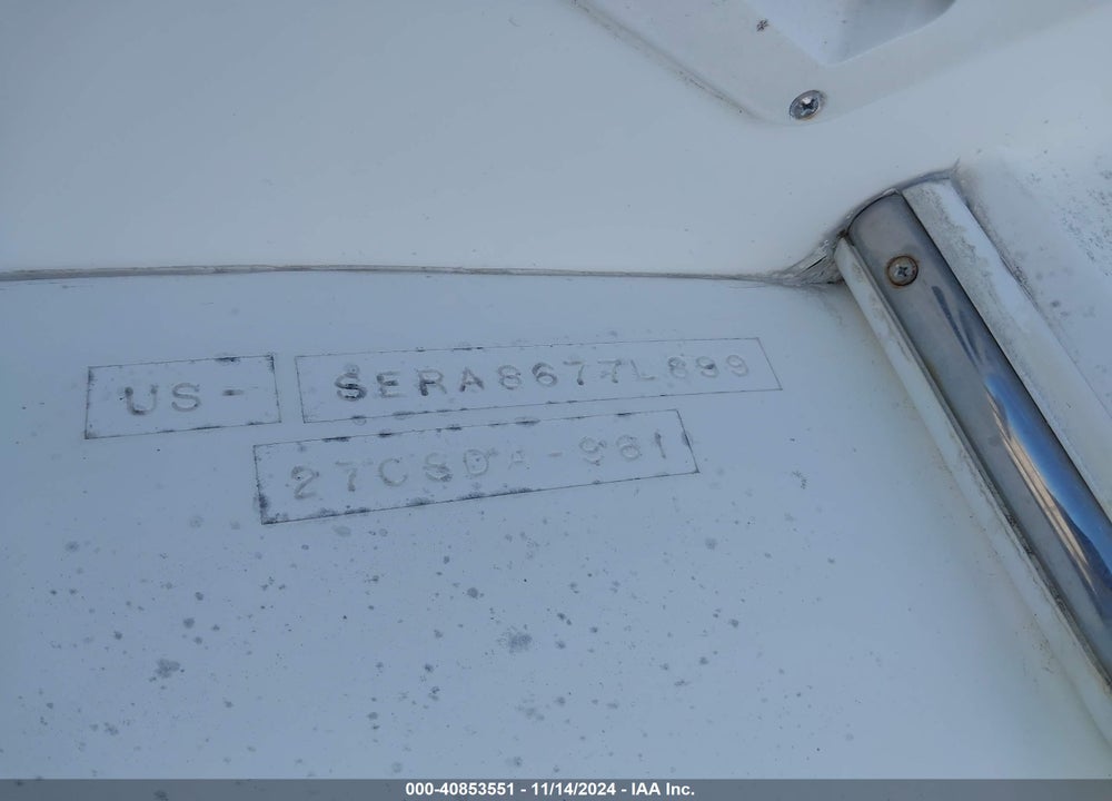 1999 SEA RAY OTHER VIN: SERA8677L899