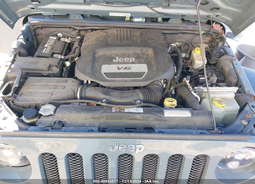 2014 JEEP WRANGLER SPORT VIN: 1C4AJWAGXEL129658
