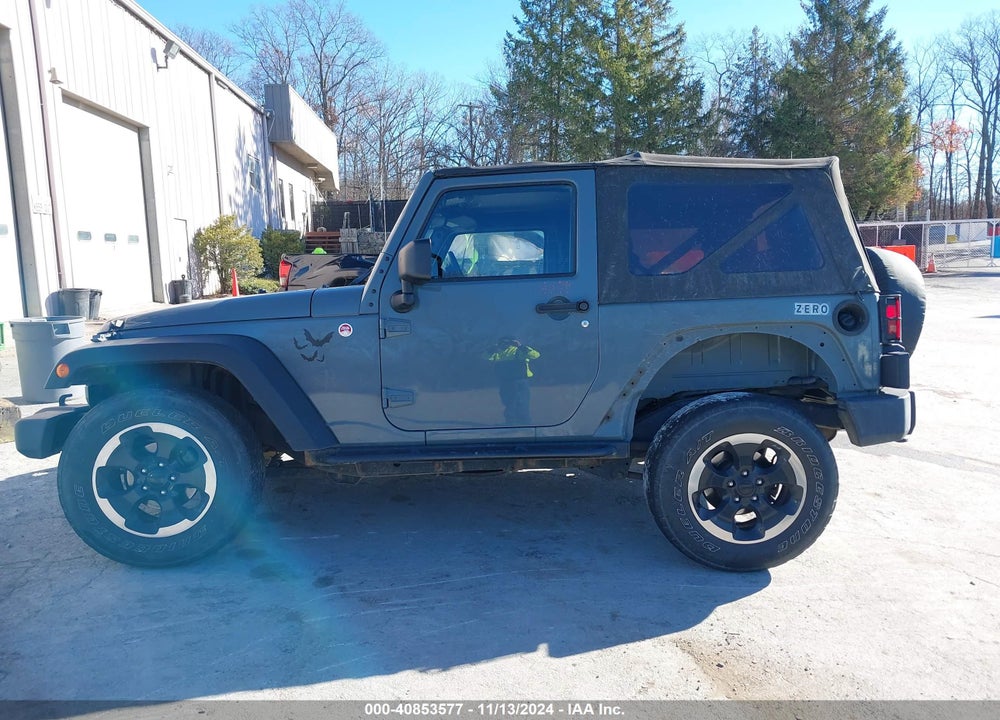 2014 JEEP WRANGLER SPORT VIN: 1C4AJWAGXEL129658