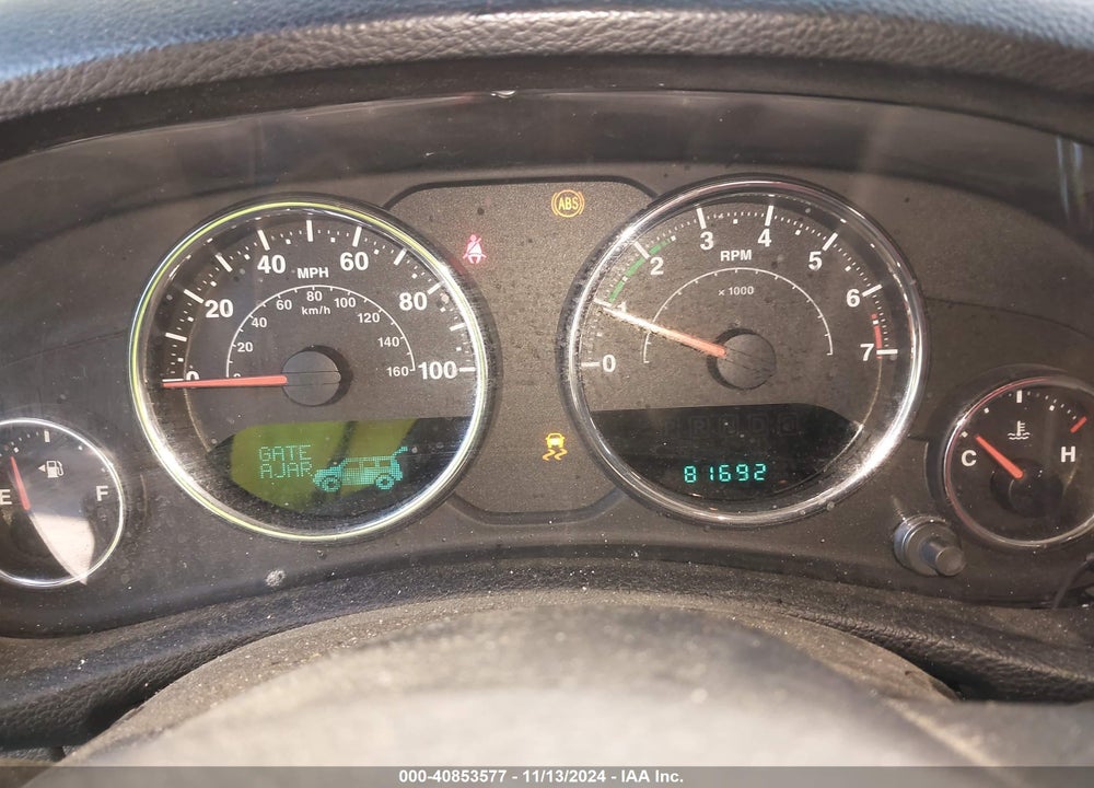 2014 JEEP WRANGLER SPORT VIN: 1C4AJWAGXEL129658