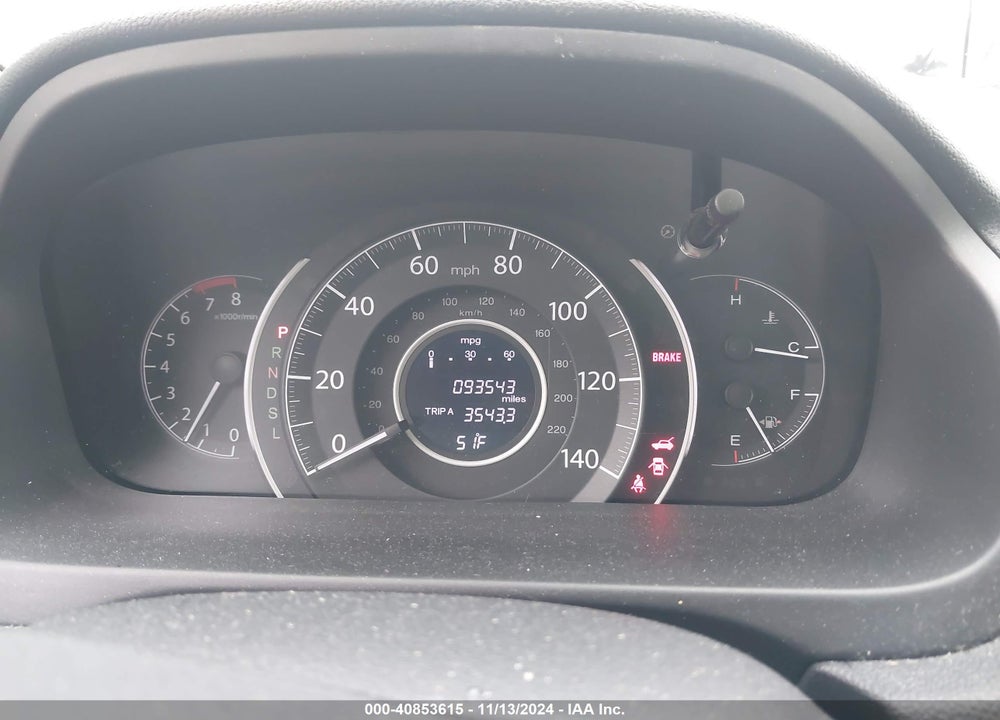 2016 HONDA CR-V EX-L VIN: 5J6RM4H71GL125094
