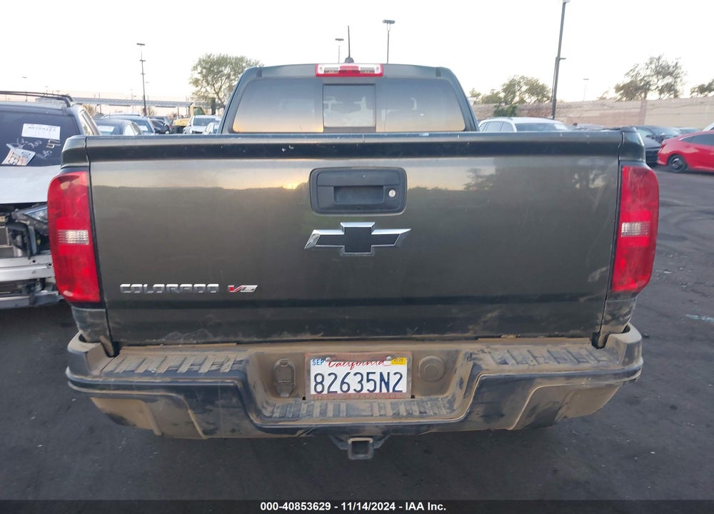 2017 CHEVROLET COLORADO ZR2 VIN: 1GCRTEEN0H1276359