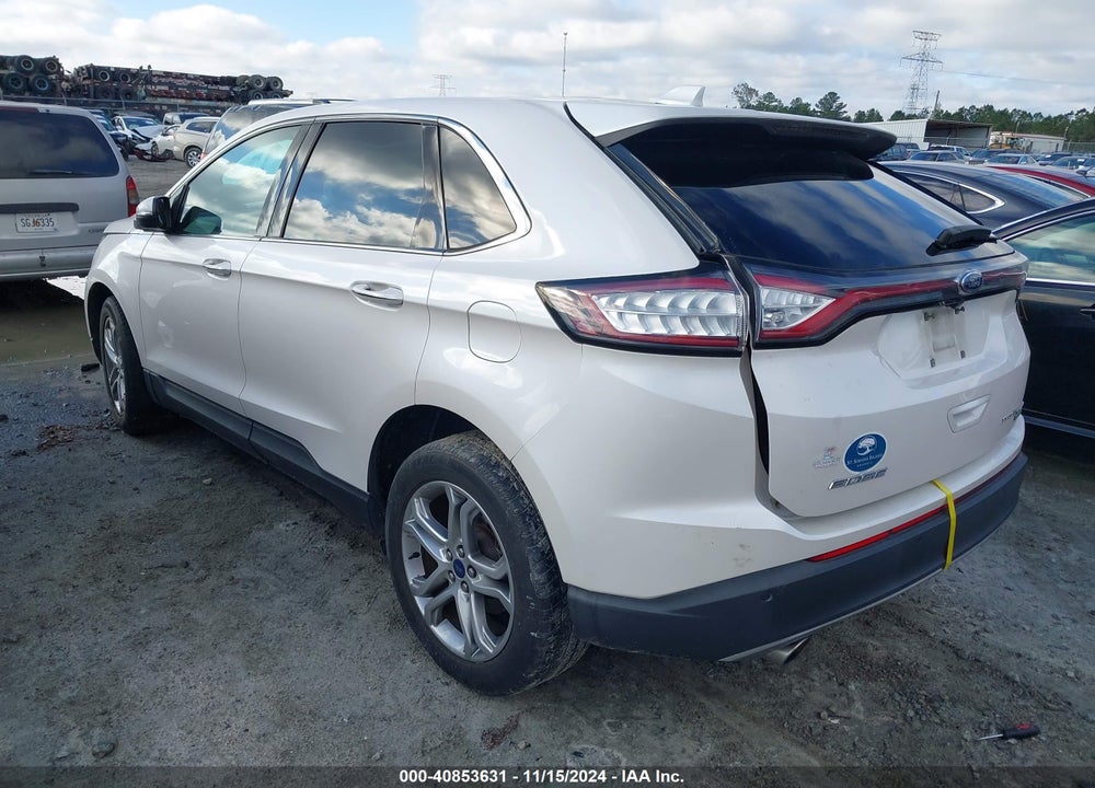 2017 FORD EDGE TITANIUM VIN: 2FMPK3K99HBB31682