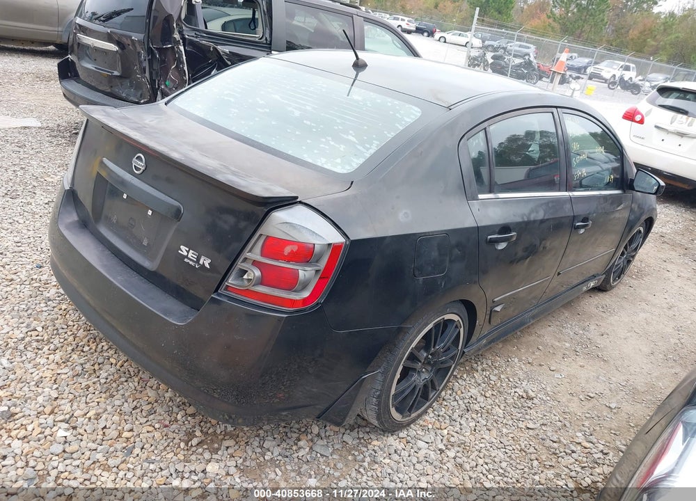 2007 NISSAN SENTRA SE-R SPEC V VIN: 3N1CB61E17L725286