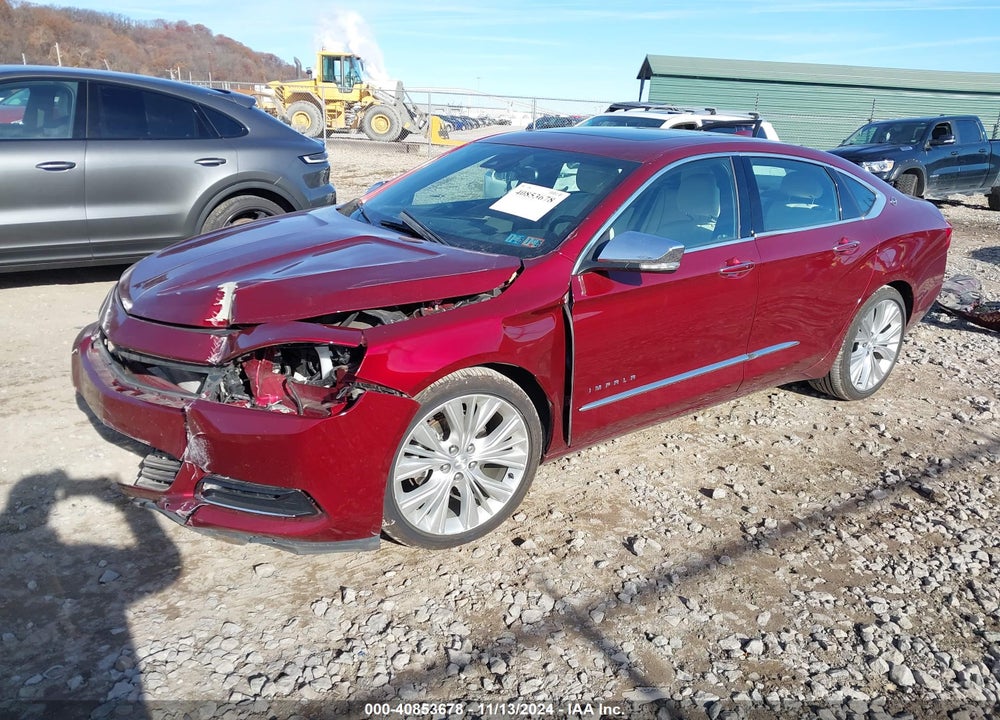 2017 CHEVROLET IMPALA 2LZ VIN: 2G1145S34H9195088