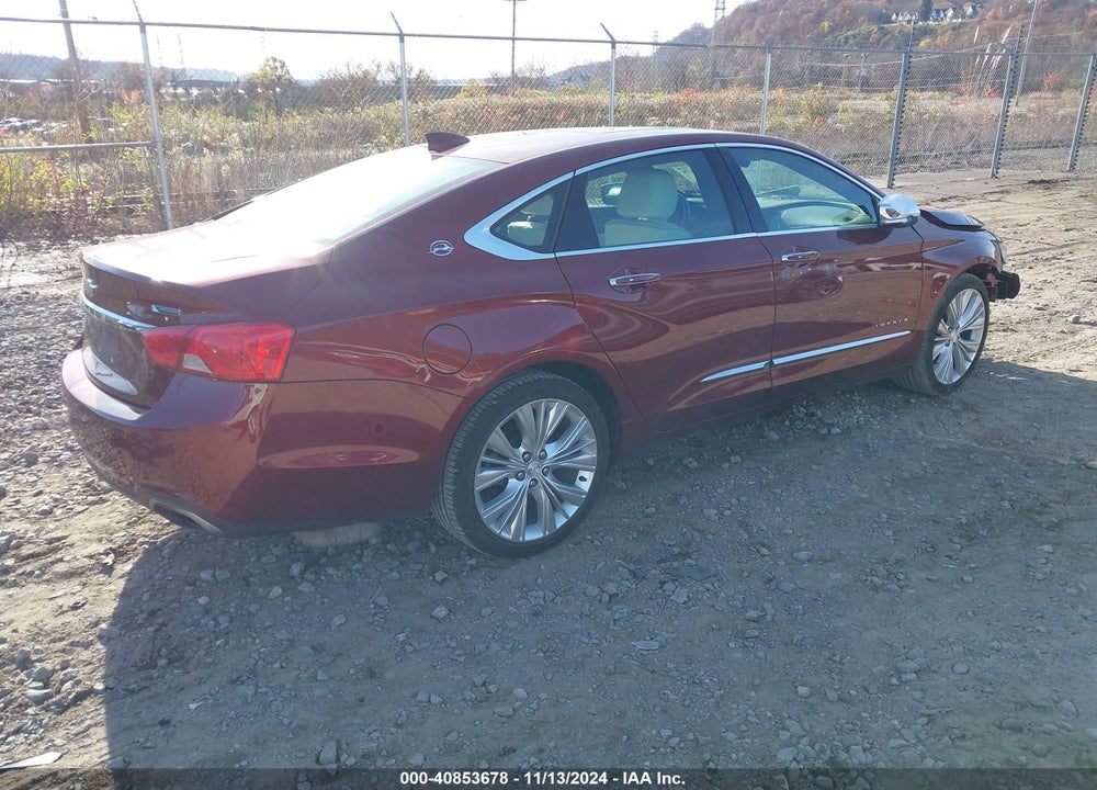 2017 CHEVROLET IMPALA 2LZ VIN: 2G1145S34H9195088