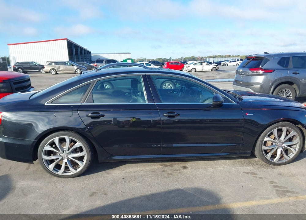 2014 AUDI A6 3.0T PREMIUM PLUS VIN: WAUHGAFC9EN054572