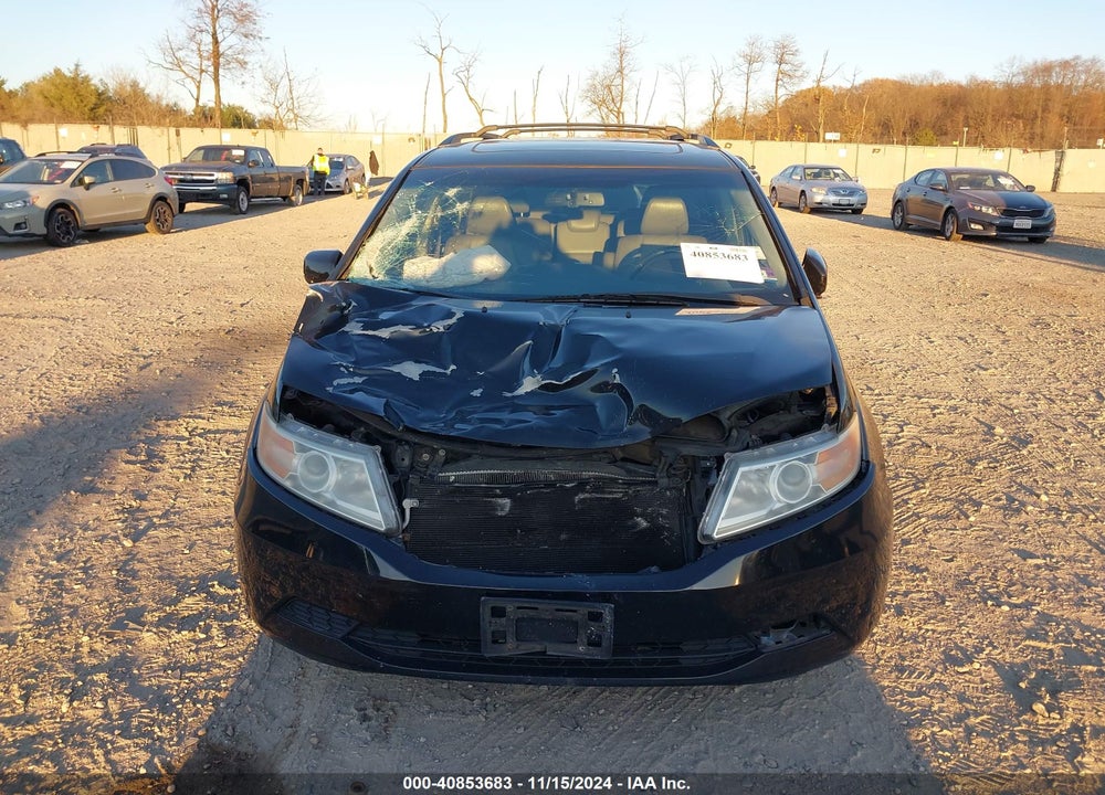 2011 HONDA ODYSSEY EX-L VIN: 5FNRL5H60BB069201