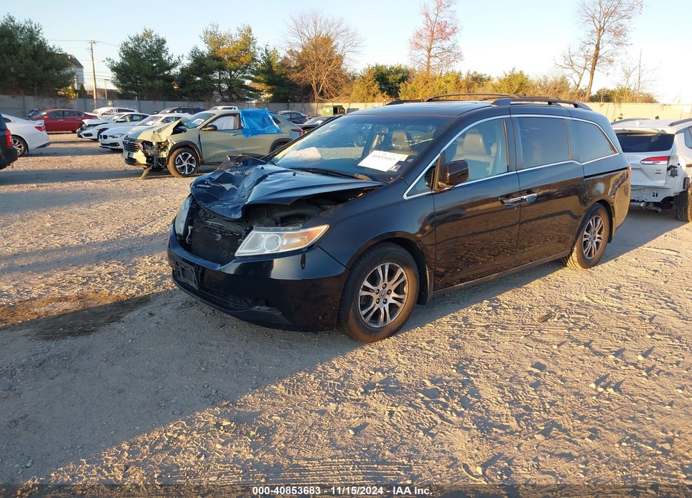 2011 HONDA ODYSSEY EX-L VIN: 5FNRL5H60BB069201