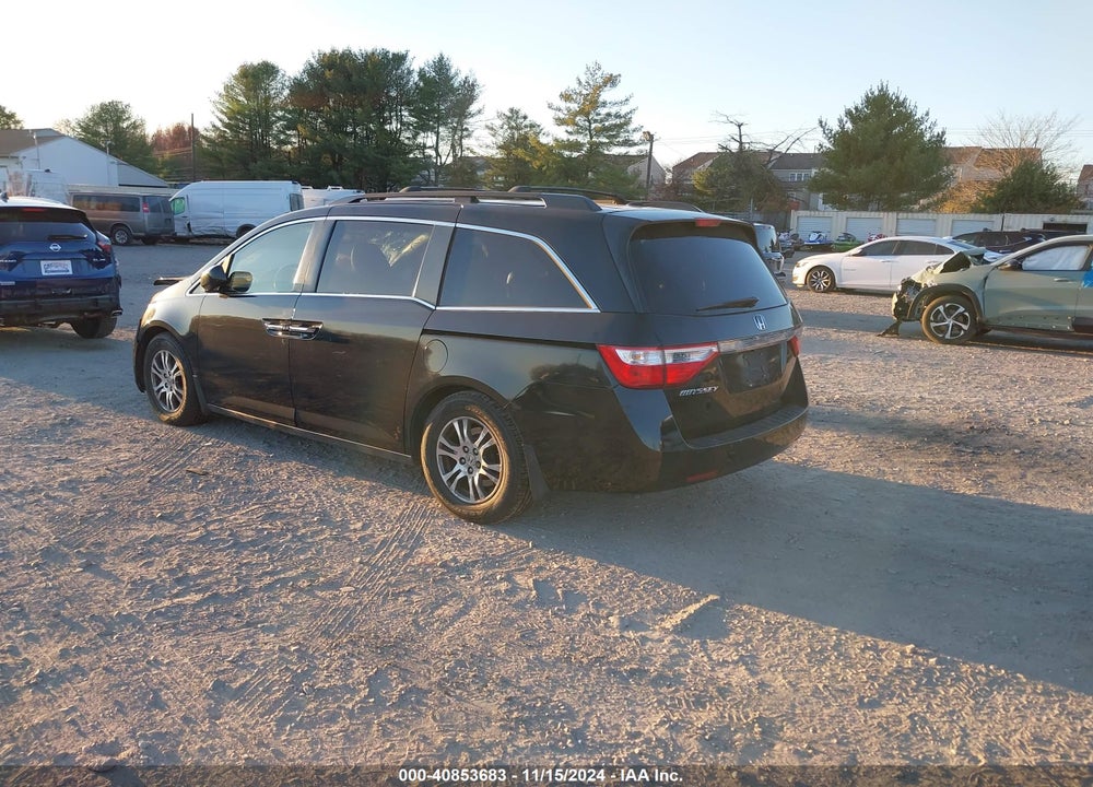 2011 HONDA ODYSSEY EX-L VIN: 5FNRL5H60BB069201
