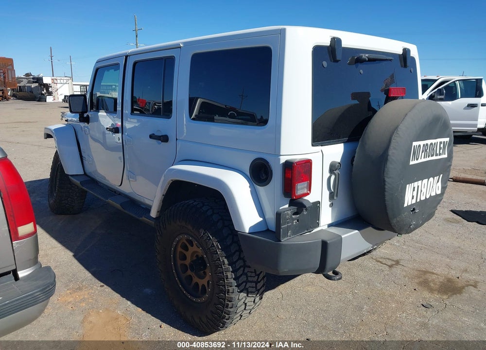 2015 JEEP WRANGLER UNLIMITED SAHARA VIN: 1C4BJWEG9FL614065