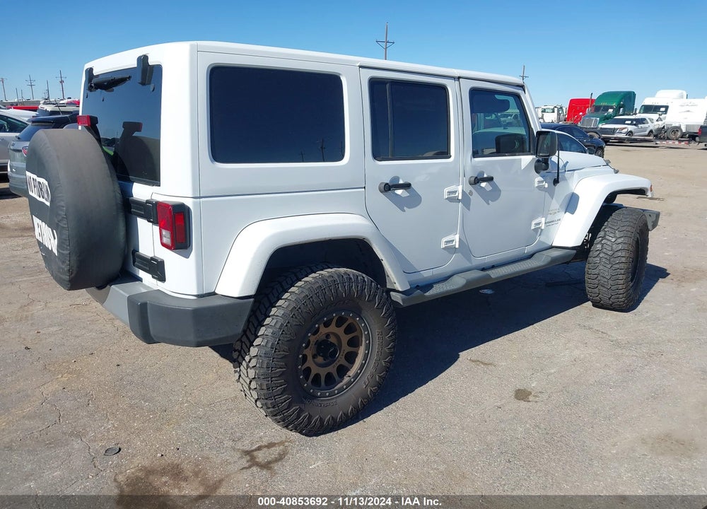 2015 JEEP WRANGLER UNLIMITED SAHARA VIN: 1C4BJWEG9FL614065