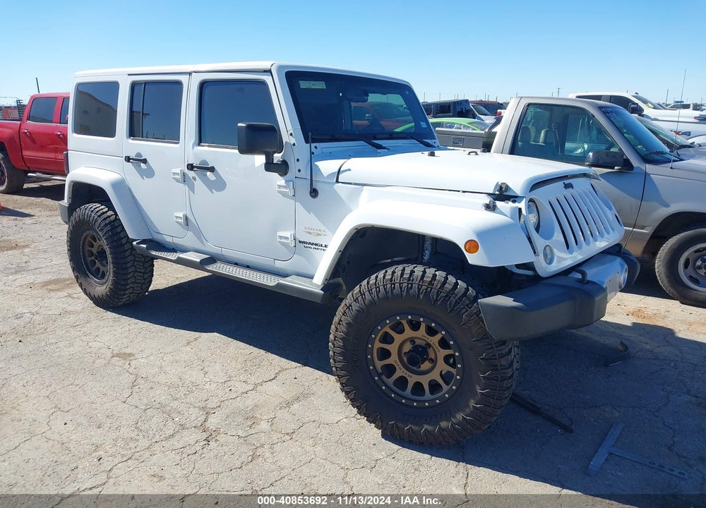 2015 JEEP WRANGLER UNLIMITED SAHARA VIN: 1C4BJWEG9FL614065
