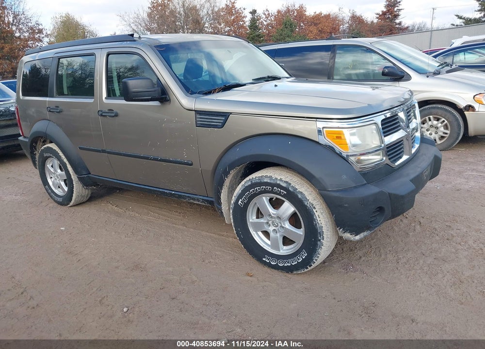 2007 DODGE NITRO SXT VIN: 1D8GT28K97W548515