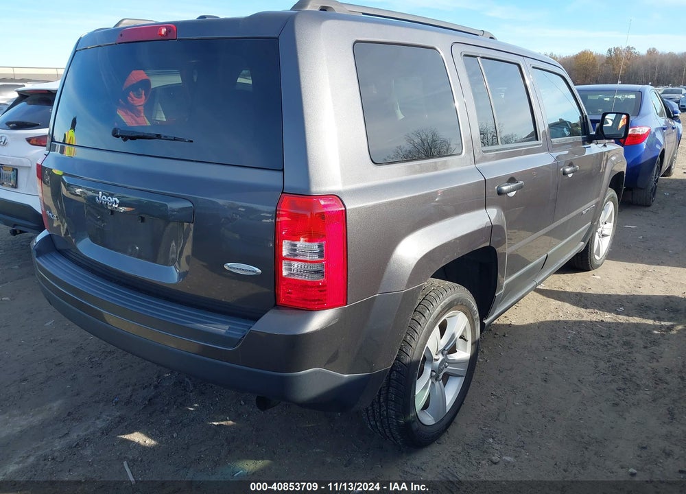 2014 JEEP PATRIOT LATITUDE VIN: 1C4NJRFB0ED863591