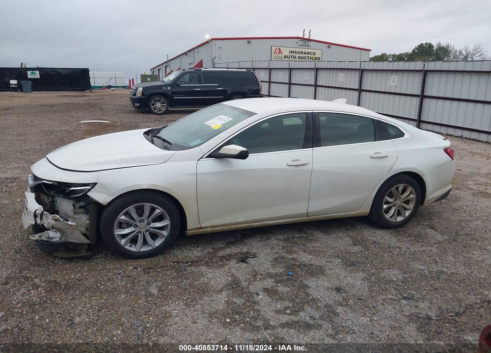 2019 CHEVROLET MALIBU LT VIN: 1G1ZD5ST8KF171653