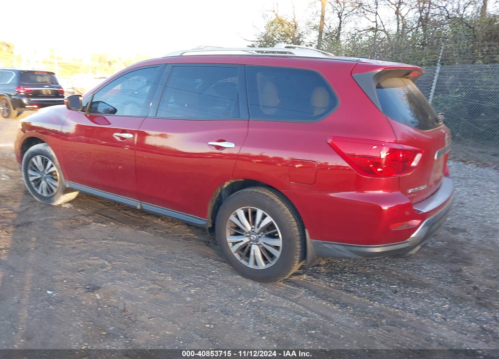 2018 NISSAN PATHFINDER SV VIN: 5N1DR2MM7JC672617