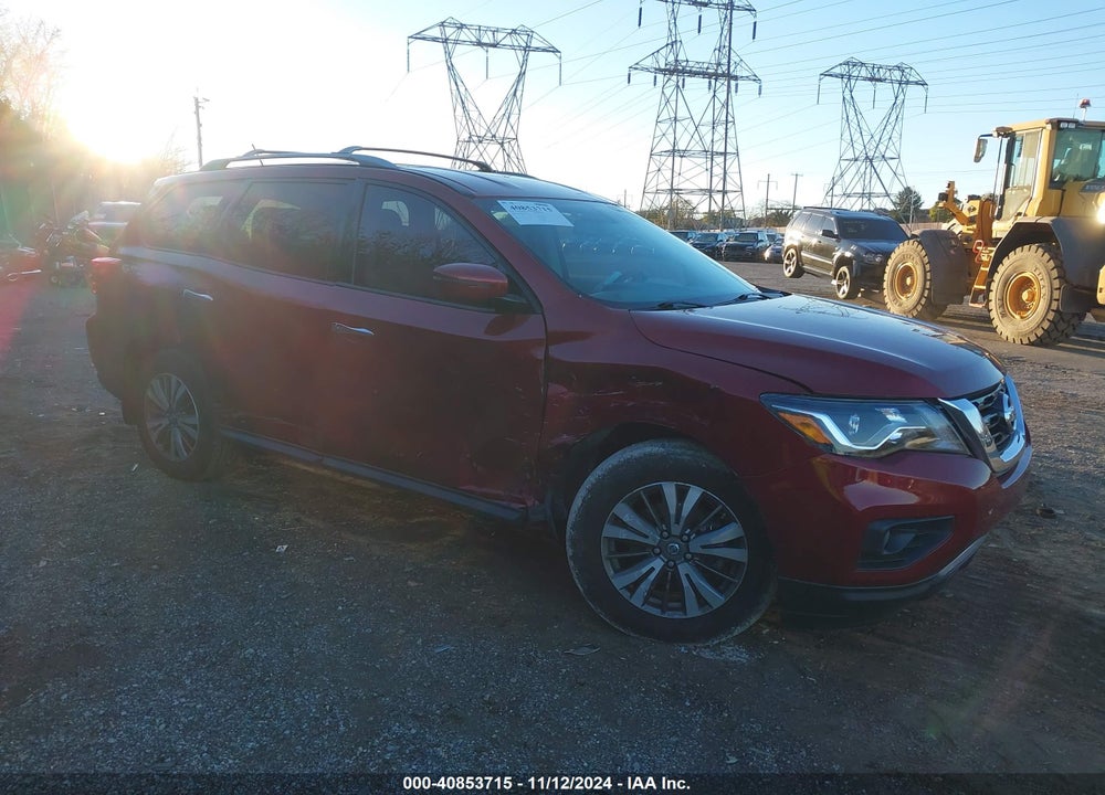 2018 NISSAN PATHFINDER SV VIN: 5N1DR2MM7JC672617