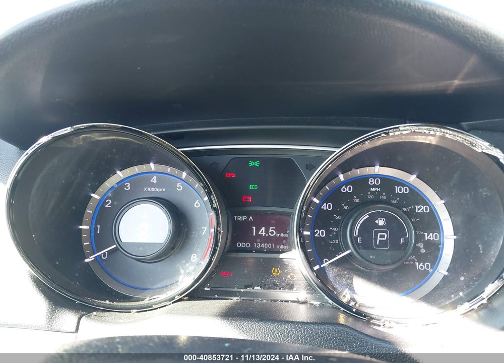 2013 HYUNDAI SONATA GLS VIN: 5NPEB4AC6DH648094